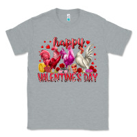 Heather Grey happy valentines day Classic Tee - RacoonDesign