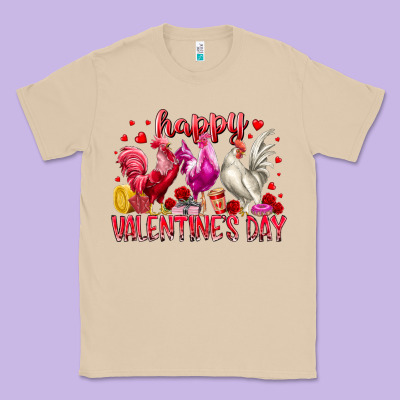 Happy Valentines Day Classic Tee Designed By Racoondesign