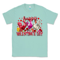 Seafoam happy valentines day Classic Tee - RacoonDesign