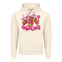Vintage Artic galentines afro girl sneakers Vintage Hoodie - RanaPortraitStore