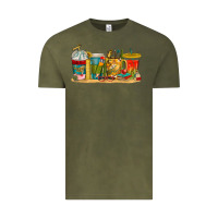 Vintage Olive teacher fuel coffee cups Vintage Tee - texasbilliewilder