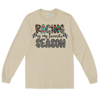 Mushroom Racing Is My Favorite Season Long Sleeve Tee - CowhideDigitalArt