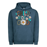 Pigment Midnight Navy child of god Urban Hoodie - Artiststas