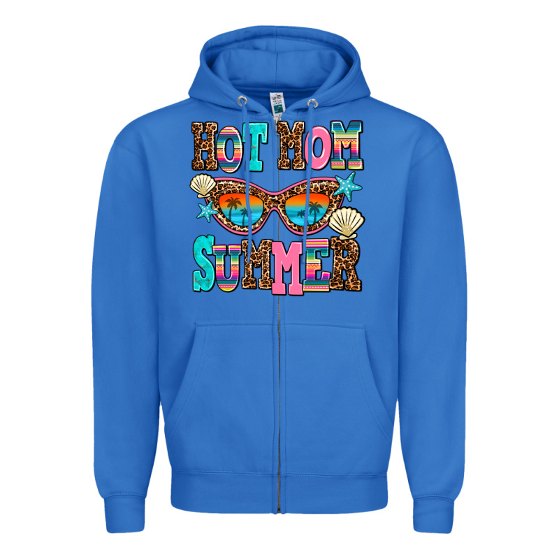 Hot Mom Summer Zipper Hoodie by AdoDesignShop | Teevron