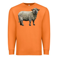 Carrot hampshire sheep Premium Sweatshirt - LillyAllenDesigns