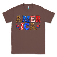Chestnut america thunderbolt Classic Tee - HRA Design Shop