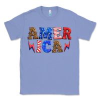 Colony Blue america thunderbolt Classic Tee - HRA Design Shop