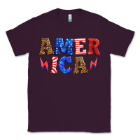 Plum america thunderbolt Classic Tee - HRA Design Shop
