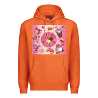 Carrot cafecito y chisme Premium Hoodie - MaliasSmallBusiness