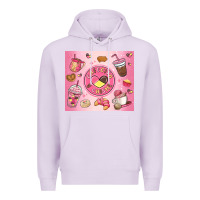 Lilac cafecito y chisme Premium Hoodie - MaliasSmallBusiness