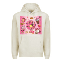 Oatmeal Heather cafecito y chisme Premium Hoodie - MaliasSmallBusiness