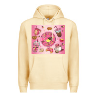 Pina Colada cafecito y chisme Premium Hoodie - MaliasSmallBusiness