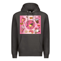 Smoke cafecito y chisme Premium Hoodie - MaliasSmallBusiness
