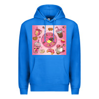 True Royal cafecito y chisme Premium Hoodie - MaliasSmallBusiness
