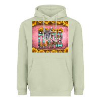 Matcha mama llama sunflowers Heavyweight Hoodie - LillyAllenDesigns