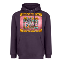 Plum mama llama sunflowers Heavyweight Hoodie - LillyAllenDesigns