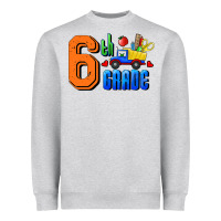 Heather Grey Sixth Grade Heavyweight Sweatshirt - RanaPortraitStore