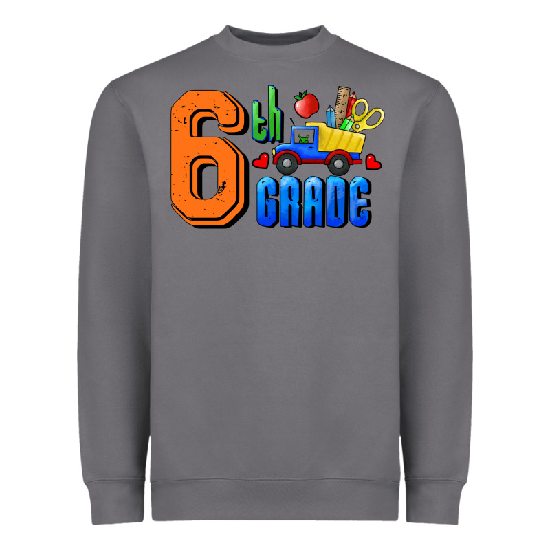 Sixth Grade Heavyweight Sweatshirt by RanaPortraitStore | Teevron