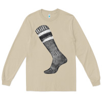 Mushroom black sock fa element Long Sleeve Tee - FaDigitalArtStudio
