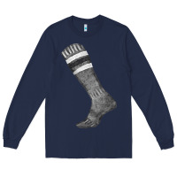 Navy black sock fa element Long Sleeve Tee - FaDigitalArtStudio