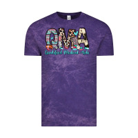 Cloud Purple qma qualified medical aide Vintage Tee - Zillion Design Studio