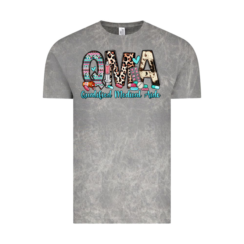 Qma Qualified Medical Aide Vintage Tee by Zillion Design Studio | Teevron