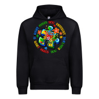 Black what makes you different is what makes you beautif Urban Hoodie - Artiststas