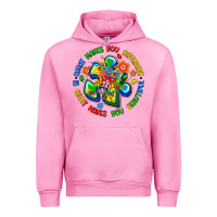 Fuchsia Pink what makes you different is what makes you beautif Urban Hoodie - Artiststas