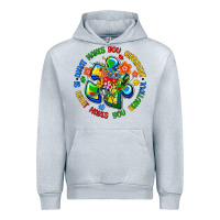 Heather Grey what makes you different is what makes you beautif Urban Hoodie - Artiststas