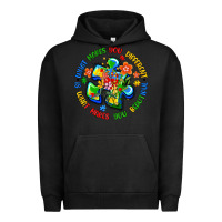 Pigment Black what makes you different is what makes you beautif Urban Hoodie - Artiststas