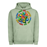 Pigment Oil Green what makes you different is what makes you beautif Urban Hoodie - Artiststas