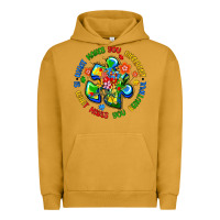 Pigment Peanut Butter what makes you different is what makes you beautif Urban Hoodie - Artiststas