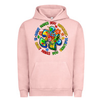 Pigment Salmon what makes you different is what makes you beautif Urban Hoodie - Artiststas