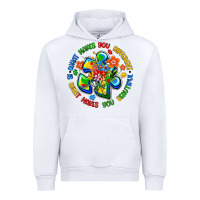 White what makes you different is what makes you beautif Urban Hoodie - Artiststas