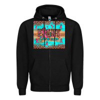 Black fight for a cure Zipper Hoodie - JahusDesignShop