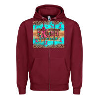 Burgundy fight for a cure Zipper Hoodie - JahusDesignShop