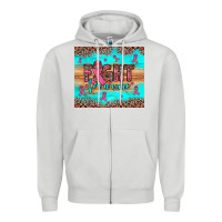 Dove Grey fight for a cure Zipper Hoodie - JahusDesignShop