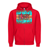 Red fight for a cure Zipper Hoodie - JahusDesignShop
