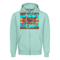 Seafoam fight for a cure Zipper Hoodie - JahusDesignShop