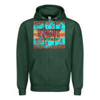Sports Green fight for a cure Zipper Hoodie - JahusDesignShop