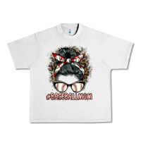Lunar Rock baseballmom messy bun Urban Heavy Tee - BarkalooDesign