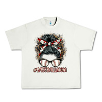 Pistachio baseballmom messy bun Urban Heavy Tee - BarkalooDesign