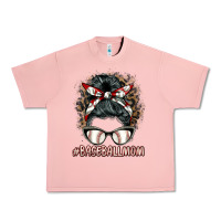 Salmon baseballmom messy bun Urban Heavy Tee - BarkalooDesign