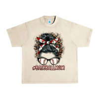 Sandshell baseballmom messy bun Urban Heavy Tee - BarkalooDesign