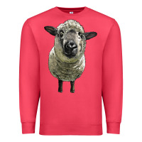 Cardinal hampshire sheep head Premium Sweatshirt - LillyAllenDesigns