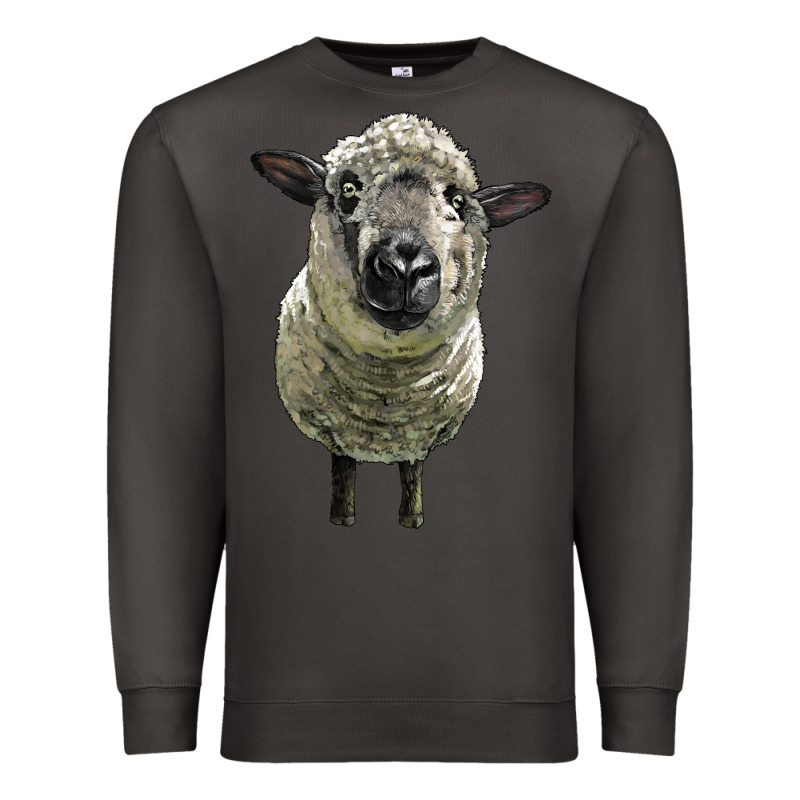 Hampshire Sheep Head Premium Sweatshirt by LillyAllenDesigns | Teevron