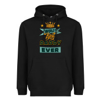 Black world's best daddy ever Heavyweight Hoodie - Jasminsmagicworld