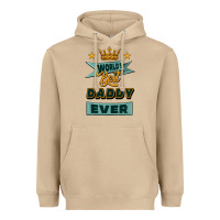 Mushroom world's best daddy ever Heavyweight Hoodie - Jasminsmagicworld