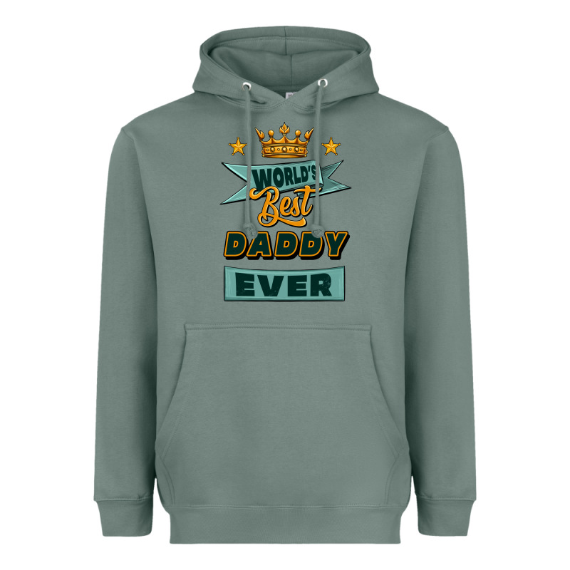 World's Best Daddy Ever Heavyweight Hoodie by Jasminsmagicworld | Teevron