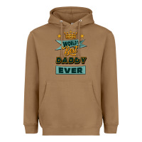 Toasted Coconut world's best daddy ever Heavyweight Hoodie - Jasminsmagicworld